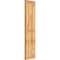 Ekena Millwork Framed Board-n-Batten Shutters w/Z-Bar, Rough Sawn Western Red Cedar, 16 1/8W x 66H, PR RBF06Z16X066RWR - alternate 2